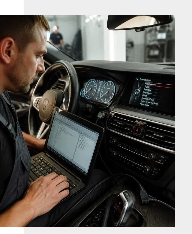 Русификация приборной панели BMW для авто в Острогожске от компании