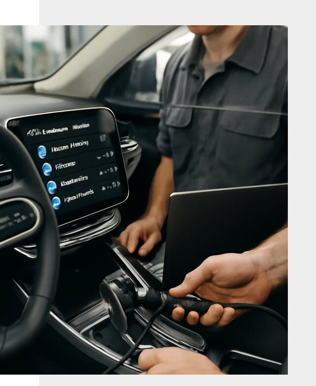 Установка приложений Geely для мультимедиа автомобиля в Острогожске