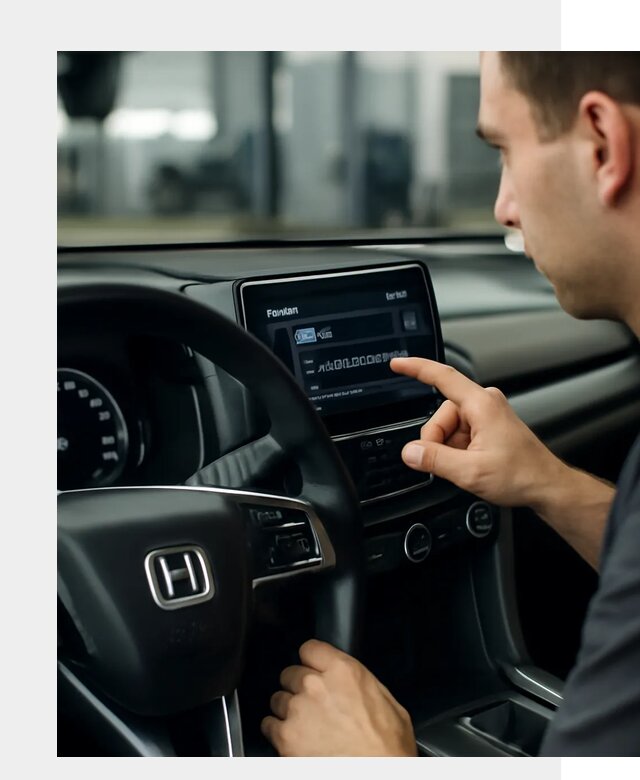 Русификация панели приборов Honda в Острогожске по цене 5216 ФастМобиль-Стг